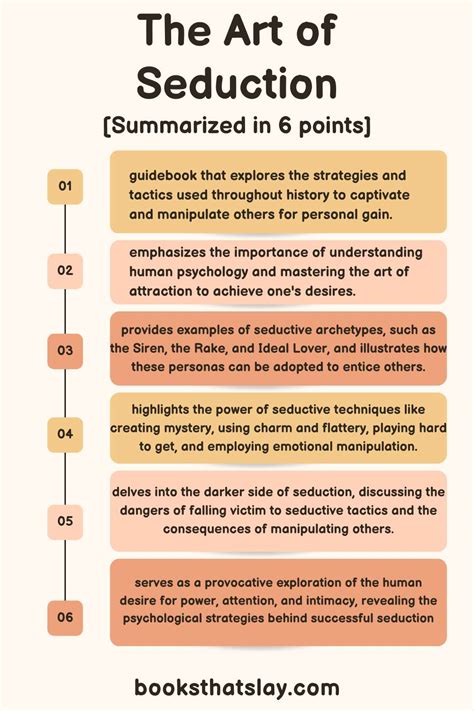 the art seduction pdf|Book Summary: The Art of Seduction by Robert Greene.